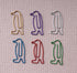 SOWAKA 30 Pcs Sitting Dog Bookmarks Metal 3.2 x 2.6 cm Small Cute Paper Clips Supplies for Students Journaling Notebook Document Organization Scho...