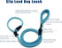 Slip Lead Dog Leash(6ft)?Strong Nylon Rope Leash Anti-Choking Anti-Pull and Outdoor Walking Training Lead for Small Medium Large Dogs (Light Bule,...