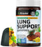 BIO KRAUTER Lung Detox Gummies - 60 Vegan Chews - Lung Cleanse Supplement w/Vitamin C & Mullein Leaf Blend - Respiratory Support...