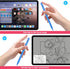 Stylus Pen for iPad,Tilt Sensitivity & Palm Rejection Magnetic Bluetooth Stylus Pen for iPad 9th&10th Generation Compatible with iPad Pro11&12.9''...