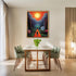 Posterizer 1 pcs-Alien walking Through The woods at Sunset-Abstract & Modern Art-Fantasy & Fiction Art-Gift for Art Lovers-Decor for Home & Office...