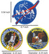 Lightbird NASA Patches 6 Pieces,Embroidered Iron. On/Sew On Space Patches,US Flag Patch (Iron on/Heat Transfer Backing) 1...