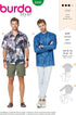 Burda Style Sewing Pattern 6349 - Men's Shirt with Collar, A(36-38-40-42-44-46-48-50)...