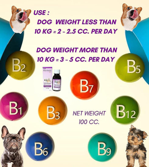 PROFERRIC 100 CC. Tonic Liquid Best Pet Booster Blood Support for Dogs Puppies Iron & Multi Vitamins Supplement Fast Increasing Animal Immunity En...