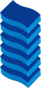 Heavy Duty Scrubber Sponge, with Smell Resistant Hydrophilic Foam Technology, Odorless - Blue - (6 Pack)...
