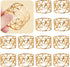 12PCS – Napkin Rings, Gold Napkin Rings Set of 12, Holiday Napkin Holders for Dining, Anniversary, Birthday, Romantic Candlelight Dinner, Holiday,...