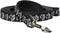 Hamilton Pet & Equine Hamilton Single Thick Dog Leash with Chalk Paws Patterned Ribbon Overlay, 5/8" x 6'...