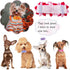10 Pcs 4.4" Flowers Small Dogs Collar Charms Multi-Color Puppies Cats Slides Bow Ties Rhinestones Collar Attachment Pet Wedding Birthday Costume A...