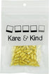 Clasps - 100 Pieces 4 x 15 mm - Barrel Screw Type Clasp - Perfect for Jewerly Making - with Kare & Kind® Retail Packaging (Gold)...