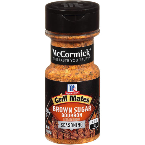 McCormick Grill Mates Brown Sugar Bourbon Seasoning, 3 Ounce (Pack of 6)...