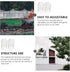 Angoily 2pcs Gutter Anti-leaf Down Silver Guard, & Guards Guard for Spout Protector Sundries Expandable Screens Aluminum Gutters and Sieve Straine...