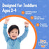 Brush Buddies Blippi Kids Toothbrushes, Manual Toothbrushes for Kids, Toothbrush for Toddlers 2-4 Years, Blippi Childrens Toothbrush, Soft Toothbr...