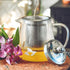 DelighTeas® Glass Teapot | Borosilicate Glass, Stainless Steel Removable Infuser | Designed with non dripping spout...