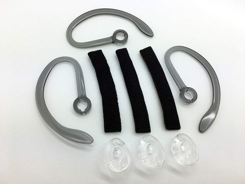 Premium Replacement Earbuds Ear Tips + Ear Hook Loops + Foam Spare + Earpads Fit Kit for Plantronics CS540 Savi W440 W740 W745 WH500 EarLoops EarH...