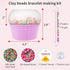 SUNFATT Clay Beads Bracelet Making Kit,Bead Spinner with 1250 PCS Mixed Color Beads Set for DIY Jewelry Making,Bracelets and Necklaces,Adjustable ...