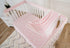 American Baby Company Heavenly Soft Chenille Sherpa Receiving Blanket, 3D Pink, 30" x 35", Warm and Cozy for Boys and Girls, Ideal for Baby Carrie...