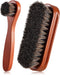 2 Pcs Horsehair Shine Shoes Brush Kit Polish Dauber Applicators Cleaning Leather Shoes Boots Care Brushes Suede Cleaner Brush(2 Pcs Style F)...