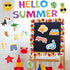 109Pcs Summer Cutouts Summer Bulletin Board Decorations Set Pool Beach Hawaiian Theme Cut Outs Ball Bulletin Board Border Summer Decorations for O...