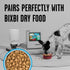BIXBI Rawbble Freeze Dried Dog Food, Chicken & Salmon Recipe, 4.5 oz - 94% Meat and Organs, No Fillers - Pantry-Friendly Raw Dog Food for Meal, Tr...