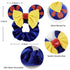 Mouse Ear Hair Scrunchies for Women, Cute Snow White Hair Bow Scrunchies for Girls Velvet Mouse Ears Hair Ties for Ponytail Party Favors Cosplay C...
