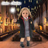 18 Inch Doll Clothes and Accessories Halloween Magic School Uniform Inspired Costume Doll Clothes Accessories Set Include Outfit Shoes for Girls (...