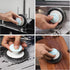 Stainless Steel Scrubber with Handle, Steel Wool Scrubber for Cleaning Dishes, Metal Sponges for Pots, Pans, Grills(3 Pack)...