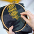 Similane 6 Pcs Cross Stitch Aida Cloth Embroidery Cloth Cross-Stitch Fabric 14 Count Black Aida Easy to use Embroidery Patterns Pictures 12 by 18-...