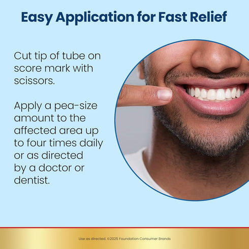 Anbesol Maximum Strength Oral Pain Relief Gel, Instant Pain Relief For Toothache Pain, Canker Sores, Sore Gums, Mouth Sores, Denture Pain, and Ali...