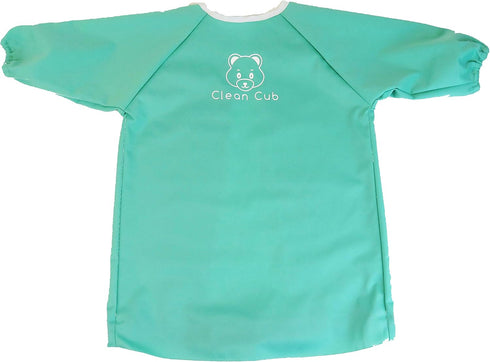 12 Months+ Baby Led Weaning BLW Long Sleeve Apron Bib with Suction Cups for Infant and Toddlers - Waterproof & Washable | Must Have Baby-Led Weani...