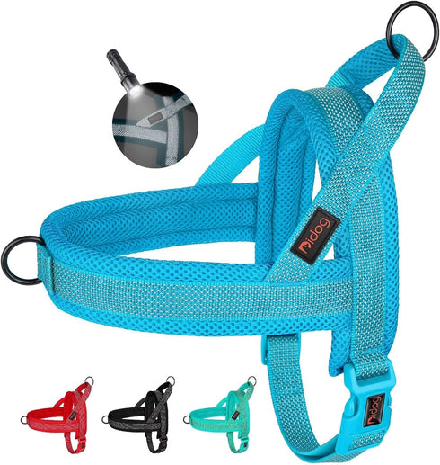 Didog No Pull Dog Harness with Breathable Mesh Padded, Full Reflective & Quick Fit Adjustable Vest Harness, Easy for Training Walking for Small & ...