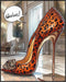 Posterizer 1 pcs-Comic style high heeled shoe with a leopard print-fabulous -2-Inspirational Women's Art Gift for Women, Fashionistas, Designer F...