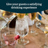 Libbey Entertaining Essentials Stemmed Water Glasses, Clear Multi Purpose Water Goblet Set of 6, Dishwasher Safe 16 oz Goblet Glasses for Parties...