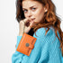 Travelambo Rfid Wallet Women Leather Bifold Compact Small Wallet for Women (Orange)...