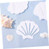 12PCS Non-Slip Bathtub Stickers: Sea Shell Shaped Safety Shower Treads, Adhesive Appliques Bathroom Floor Decal, White Anti Slip Shower Strips...