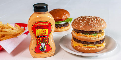 Todd Wilbur's Top Secret Recipes Burger Special Sauce (Like Big Mac Sauce) - Use on Burgers, Sandwiches & Wraps for Restaurant Flavor at Home - Be...