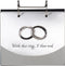 Malden International Designs Wedding Rings With This Ring, I Thee Wed Flip Album Picture Frame, Silver...