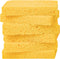Cellulose Sponges,Heavy Duty Scrub Kitchen Sponge,Clean Tough Messes Without Scratching Sponges Kitchen,Pop Up Eco Sponges DIY Orange (6 Pack)...