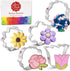 Summer Flowers Cookie Cutters 5-Pc. Set Made in the USA by Ann Clark, Flower, Rose, Sunflower, Tulip, Flower Bouquet...