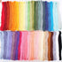 12 Skeins ThreadArt Premium Egyptian Long Fiber Cotton Embroidery Floss | Pink | 6 Strand Divisible Thread 8.75yds Each For Hand Embroidery, Frien...