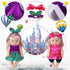19Pcs 8-10-inch-Doll-Clothes-Accessories Baby-Doll-Clothes Costumes Outfits Christmas Birthday Gift for Little Girl...