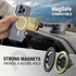 Scosche MagicMount SMSWDEX MagSafe Car Mount, Magnetic Phone Holder for Car Windshield/Dashboard, Suction Cup Phone Mount Compatible w/iPhone 15/1...