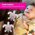 Turtle teether (Pink) Silicone Baby Teether Toy - Animal Turtle Teething Relief Toy for Babies, Toddlers, Infants, Girls & Boys - Baby Chew Toy - ...