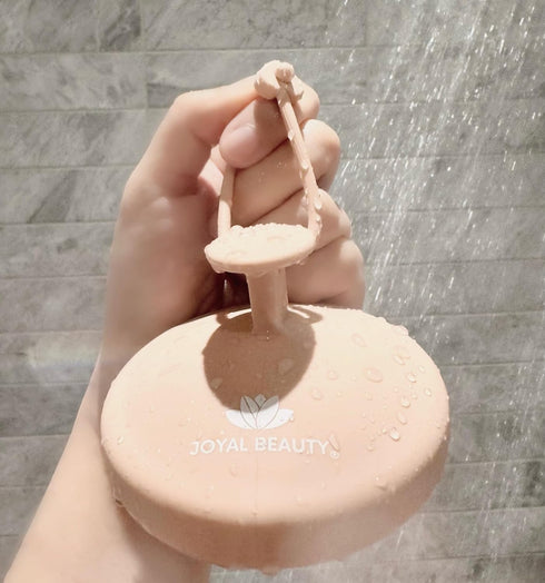 JOYAL BEAUTY Scalp Massager Brush, 2 in 1 Shower Brush for Hair Growth and Dandruff Treatment with Soft Silicone Bristles and Massage Nodes for Ha...