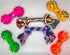 Dog Toy Dog Ropes with Multiple Toys Included S/M/L Dog Toys (6Pack Assorted Ropes & Bones)...