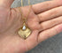 Unique Pearl Calla Lily Flower Necklace Charm Gold Silver Tone Pendant Jewelry Bridesmaid Gift...