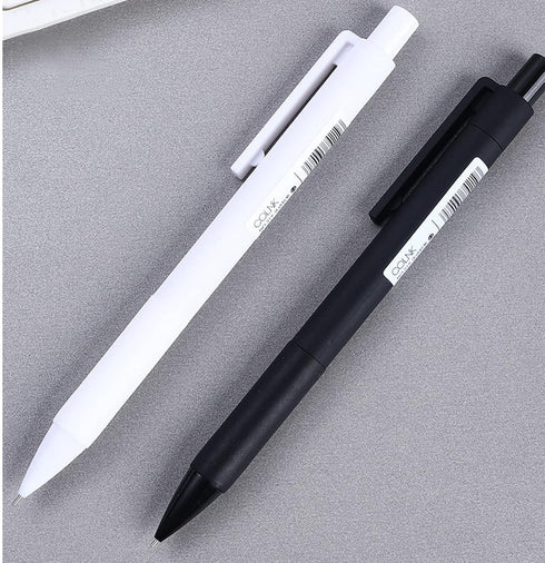 COLNK Mechanical Pencil Set for Office School Supplies,0.5mm Drawing Pencils for Students Kids, White Barrel, Counts 10...