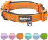 Blueberry Pet Soft & Safe 3M Reflective Neoprene Padded Adjustable Dog Collar - Orange Peel, Medium, Neck 14.5"-20"...