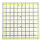 UOOU Quilting Ruler (9.5"X9.5"), Square Quilting Rulers Fabric Cutting Ruler Acrylic Quilters Rulers Clear Mark for Easy Precision Cutting and Cra...