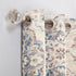 Sun Zero Regina Floral Watercolor Energy Efficient Grommet Curtain Panel, 40" x 84", Linen...