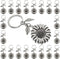20PCS Sunflower Keychain Sunflower Key Ring Flower Keychain For Birthday Summer Party Wedding School Reward Sunflower Party Favor Bridesmaids Gift...